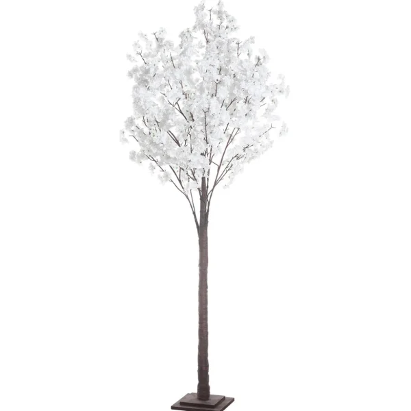 Frühlingsdeko | Kunstbäume^DecoWoerner Künstlicher Kirschblüten-Baum, 200 Cm, weiß