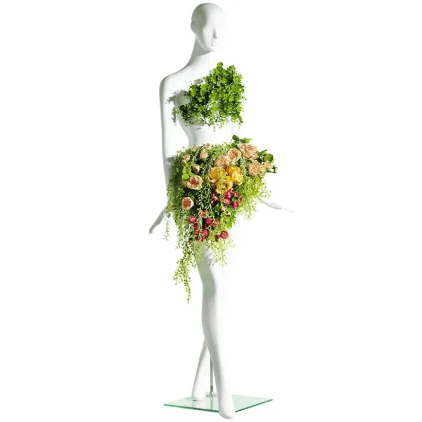 Themen-Deko | Kunstblumen^DecoWoerner Künstlicher Moosröschen-Zweig, 60 Cm rosa
