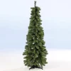 Künstliche Weihnachtsbäume^DecoWoerner Künstlicher, Schmaler Tannenbaum 150 Cm, B1 grün