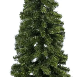 Künstliche Weihnachtsbäume^DecoWoerner Künstlicher, Schmaler Tannenbaum 240 Cm, B1 grün