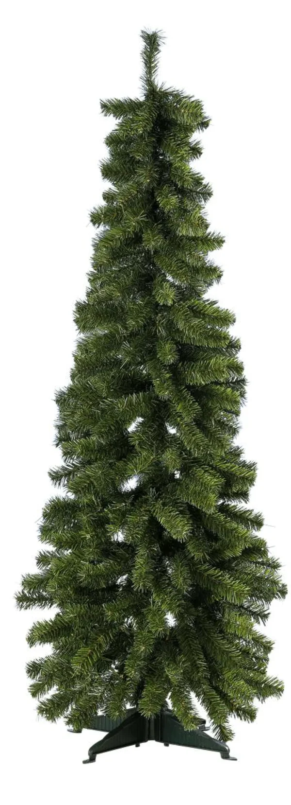 Künstliche Weihnachtsbäume^DecoWoerner Künstlicher, Schmaler Tannenbaum 210 Cm, B1 grün