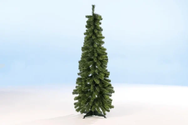 Künstliche Weihnachtsbäume^DecoWoerner Künstlicher, Schmaler Tannenbaum 150 Cm, B1 grün
