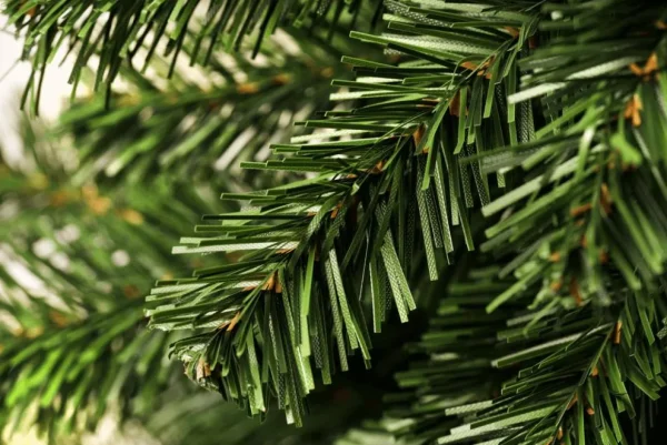 Künstliche Weihnachtsbäume^DecoWoerner Künstlicher, Schmaler Tannenbaum 210 Cm, B1 grün