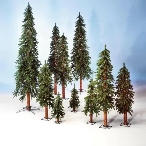 Künstliche Weihnachtsbäume^DecoWoerner Künstlicher Tannenbaum Alpintanne 60 Cm grün