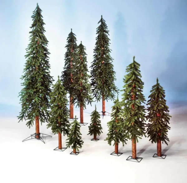 Künstliche Weihnachtsbäume^DecoWoerner Künstlicher Tannenbaum Alpintanne 60 Cm grün