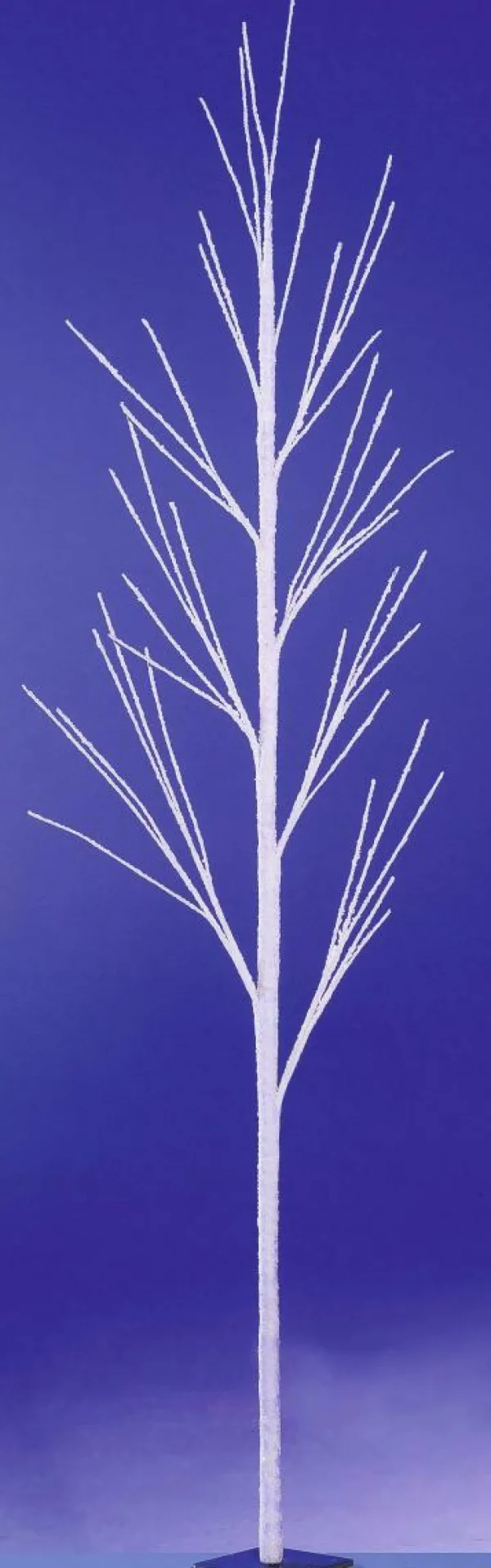 Winterdeko^DecoWoerner Künstlicher er Winter Deko-Ast 145 Cm weiß