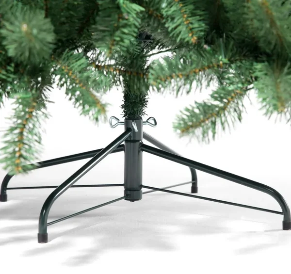Künstliche Weihnachtsbäume^DecoWoerner Künstlicher Weihnachtsbaum Weißtanne Mit LED 240 Cm grün