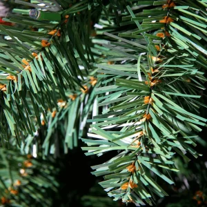 Künstliche Weihnachtsbäume^DecoWoerner Künstlicher Weihnachtsbaum Weißtanne Mit LED 240 Cm grün