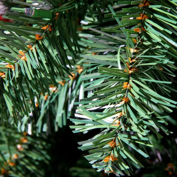 Künstliche Weihnachtsbäume^DecoWoerner Künstlicher Weihnachtsbaum Weißtanne Mit LED 180 Cm grün