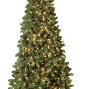 Künstliche Weihnachtsbäume^DecoWoerner Künstlicher Weihnachtsbaum Weißtanne Mit LED 240 Cm grün