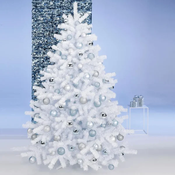 Künstliche Weihnachtsbäume^DecoWoerner Künstlicher Weihnachtsbaum Aus em Luvi, B1 weiß