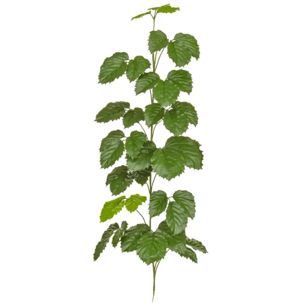 Herbstdeko | Girlanden & Ranken^DecoWoerner Künstlicher Weinrebenhänger Schwer Entflammbar B1, 150 Cm grün