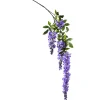 Frühlingsdeko | Äste & Zweige^DecoWoerner Künstlicher Zweig Wisteria Laburnum, 140 Cm, Lila blau