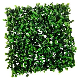Frühlingsdeko | Pflanzenwände^DecoWoerner Künstliches Buchspaneel 25 X 25 Cm grün