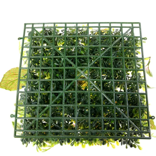 Pflanzenwände^DecoWoerner Künstliches Fittonia-Buchs-Paneel 25 X 25 Cm grün