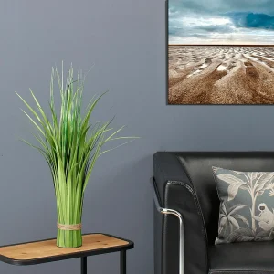 Dekogras^DecoWoerner Künstliches Grasbündel 60 Cm grün
