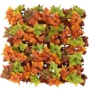 Herbstdeko | Pflanzenwände^DecoWoerner Künstliches Herbstblätter-Paneel, 50 X 50 Cm braun