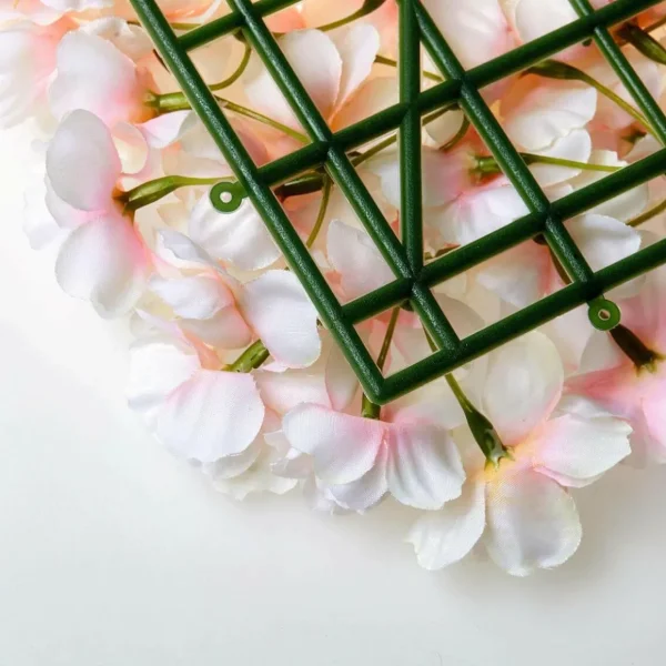 Pflanzenwände^DecoWoerner Künstliches Kirschblüten-Paneel rosa