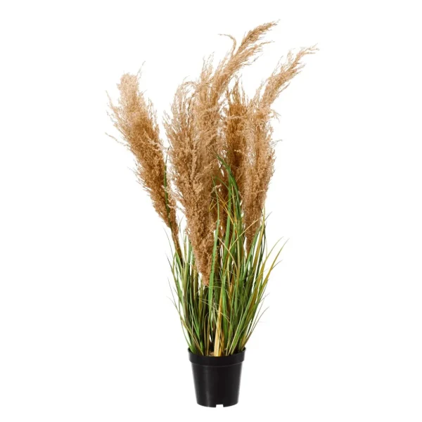 Dekogras^DecoWoerner Künstliches Schilfgras Im Topf 110 Cm Hoch grün