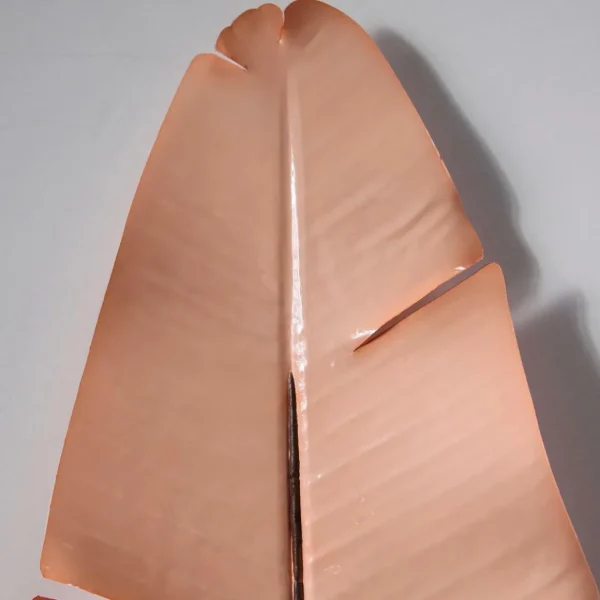 Herbstdeko^DecoWoerner Künstliches Strelizienblatt 108 Cm rosa