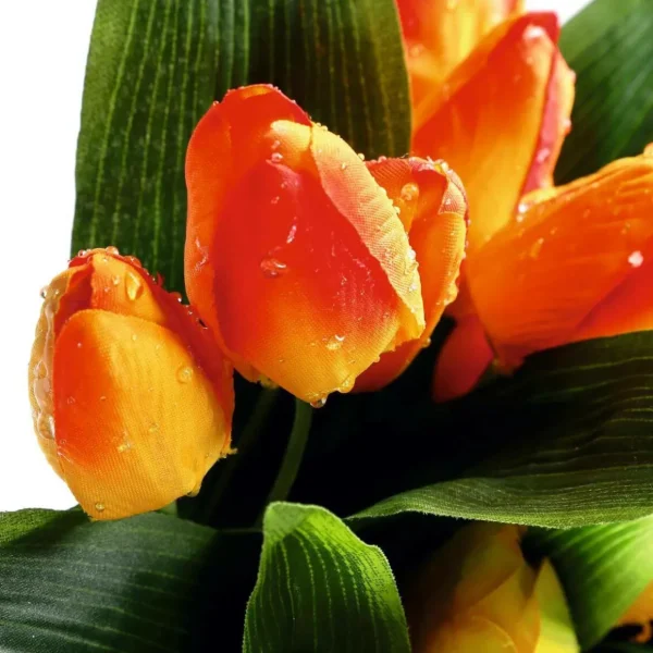 Frühlingsdeko | Kunstblumen^DecoWoerner Künstliches Tulpen-Bouquet mehrfarbig