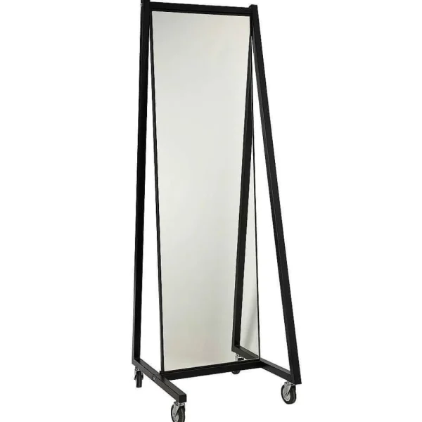 Warenpräsentation^DecoWoerner Konfektions- Und Wandspiegel VOGUE, 168 Cm Hoch Grau