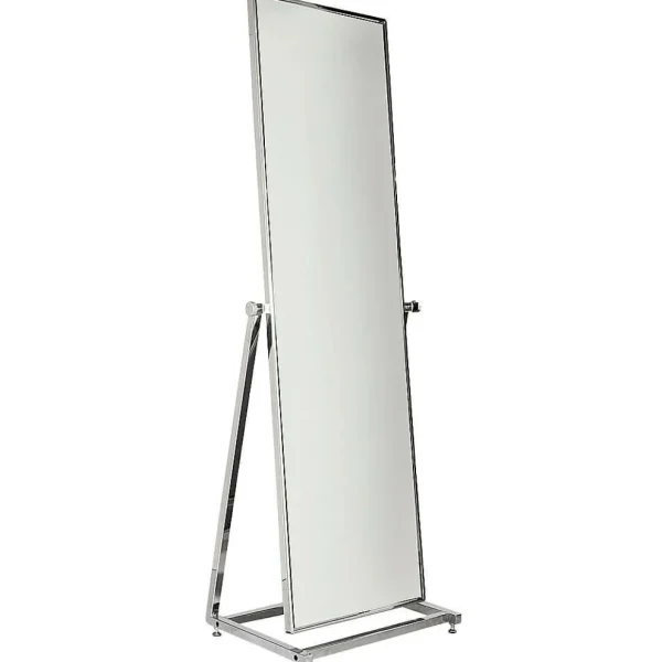 Warenpräsentation^DecoWoerner Konfektionsspiegel 168 Cm Hoch silber