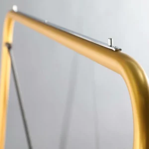 Kleiderständer^DecoWoerner Konfektionsständer FOLD, 160 Cm Hoch, gold