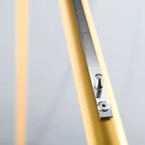Kleiderständer^DecoWoerner Konfektionsständer FOLD, 160 Cm Hoch, gold