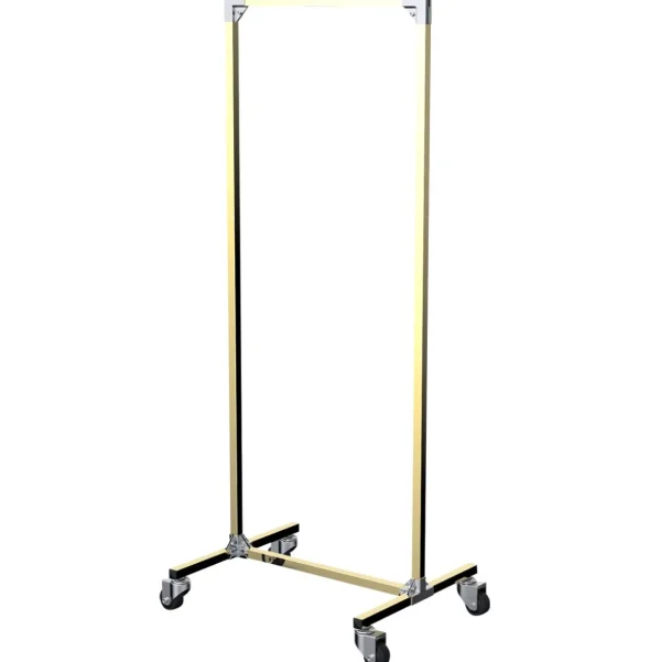 Kleiderständer^DecoWoerner Konfektionsständer FERRO , 60 X 150 Cm gold