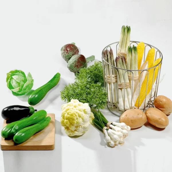 Gemüse & Kräuter^DecoWoerner Kopfsalat Lebensmittel-Attrappe grün