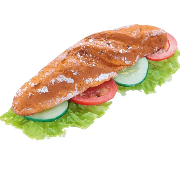 Gerichte & Fast-Food | Brot & Kuchen^DecoWoerner Kornspitz Brötchen Mit Salat Attrappe mehrfarbig