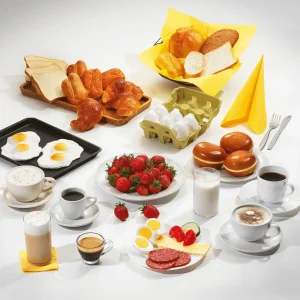 Brot & Kuchen^DecoWoerner Krapfen Lebensmittel-Attrappe, Pack á 3 Stück braun