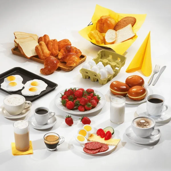 Brot & Kuchen^DecoWoerner Krapfen Lebensmittel-Attrappe, Pack á 3 Stück braun