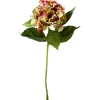 Kunstblumen^DecoWoerner Kunstblume Hortensie Rosa-grün, 52 Cm mehrfarbig