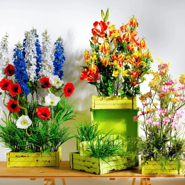 Frühlingsdeko | Kunstblumen^DecoWoerner Kunstblume Mimose 84 Cm gelb