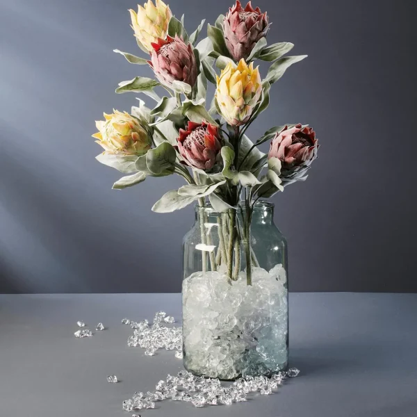 Herbstdeko | Kunstblumen^DecoWoerner Kunstblume Protea, 72 Cm grün