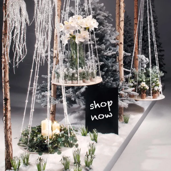Frühlingsdeko | Kunstblumen^DecoWoerner Kunstblume Schneeglöckchen Im Topf, 20 Cm Hoch weiß