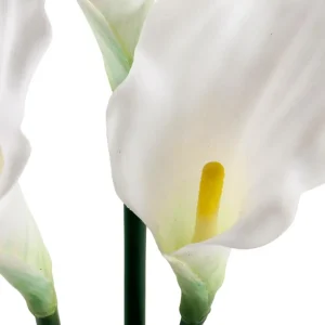 Kunstblumen^DecoWoerner Kunstblumen-Bund-Calla 50 Cm weiß