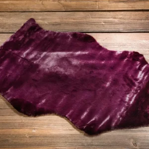 Herbstdeko^DecoWoerner Kunstfell 60cm violett