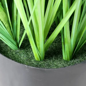Dekogras^DecoWoerner Kunstgras Im Topf 150 Cm grün