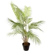 Sommerdeko | Kunstbäume^DecoWoerner Kunstpalme Areca Im Topf, 80 Cm grün