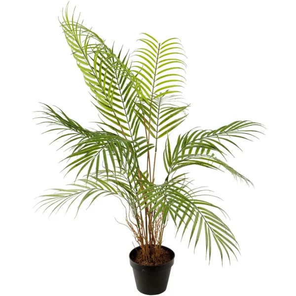 Sommerdeko | Kunstbäume^DecoWoerner Kunstpalme Areca Im Topf, 80 Cm grün