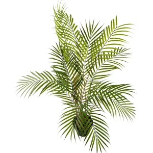 Sommerdeko | Kunstbäume^DecoWoerner Kunstpalme Areca Im Topf, 80 Cm grün
