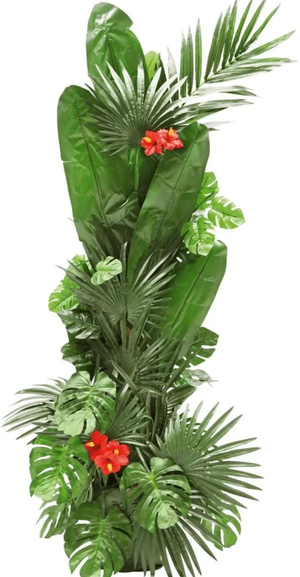 Sommerdeko | Blätter^DecoWoerner Kunstpalmen-Fächer-Blatt 2 Stück, 66cm grün