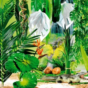 Sommerdeko | Blätter^DecoWoerner Kunstpalmen-Königs-Wedel, 240 Cm grün