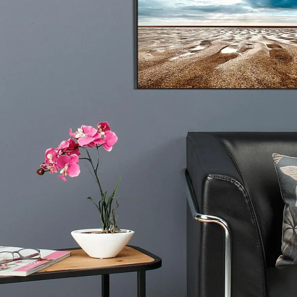 Zimmerpflanzen | Kunstblumen^DecoWoerner Kunstpflanze Orchidee Im Topf Pink , 28 Cm rosa