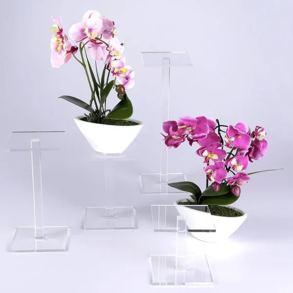 Zimmerpflanzen | Kunstblumen^DecoWoerner Kunstpflanze Orchidee Im Topf Pink , 28 Cm rosa