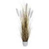 Sommerdeko | Dekogras^DecoWoerner Kunstpflanze Schilfgras Im Topf, 110 Cm Beige