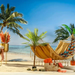 Sommerdeko | Dekogras^DecoWoerner Kunstpflanze Schilfgras Im Topf, 110 Cm Beige